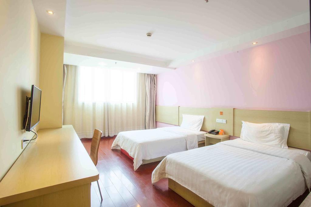 7Days Inn Heyuan Cultrual Palace Renren Le Rum bild